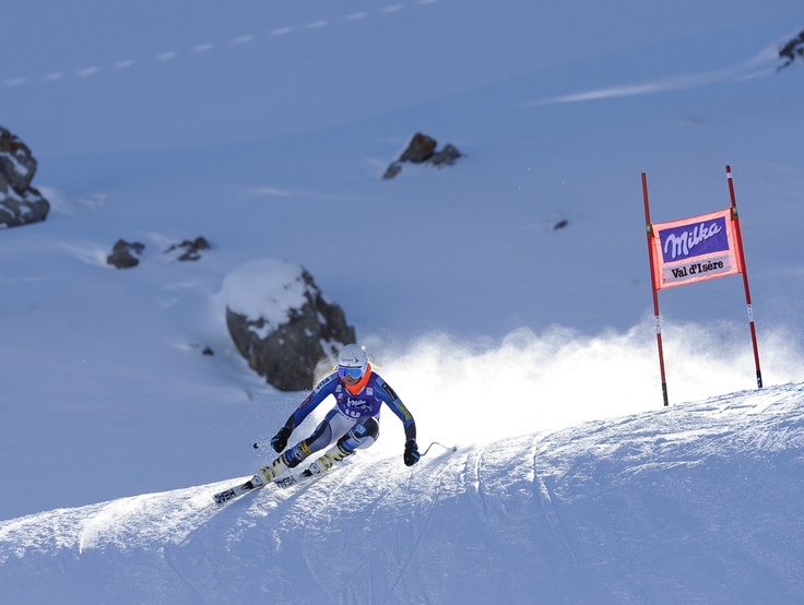 ski run val d'Isere