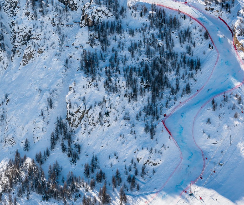 One of Europe's most challenging pistes - La Face in Val dIsere