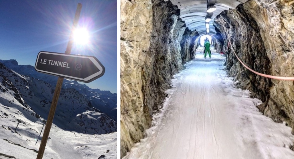 Le Tunnel, Alpe d'Huez - One of Europe's most challenging pistes