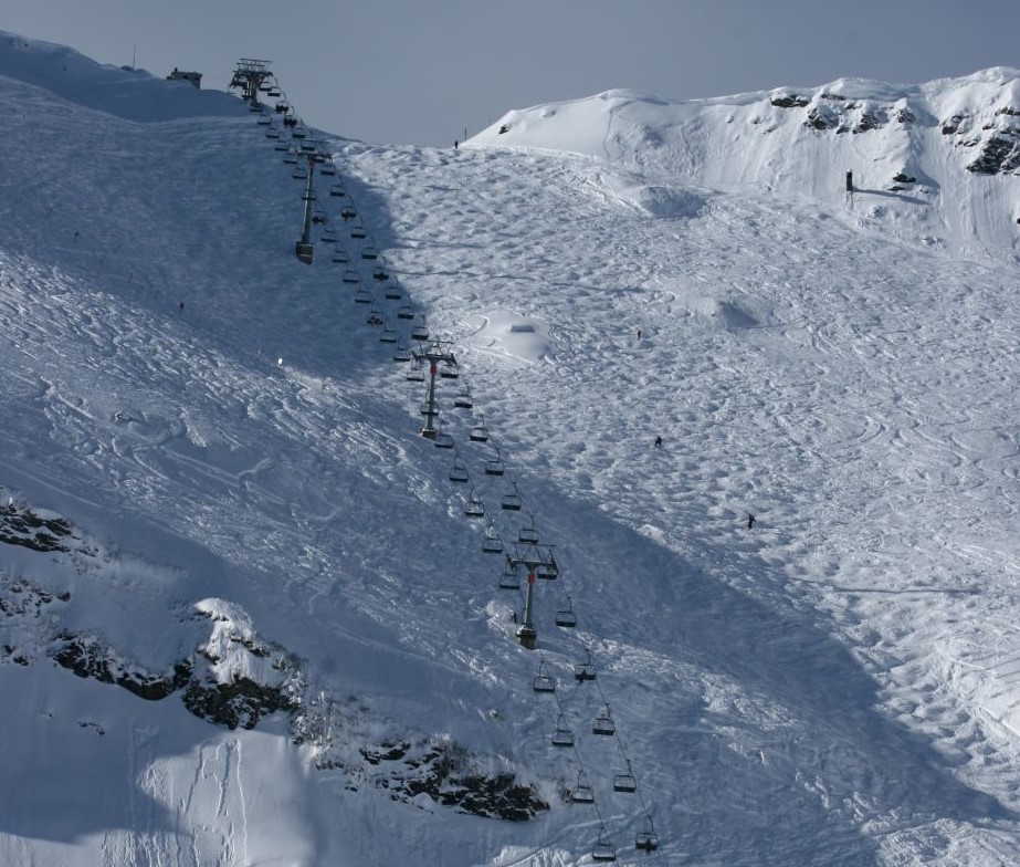 Swiss Wall in Avoriaz