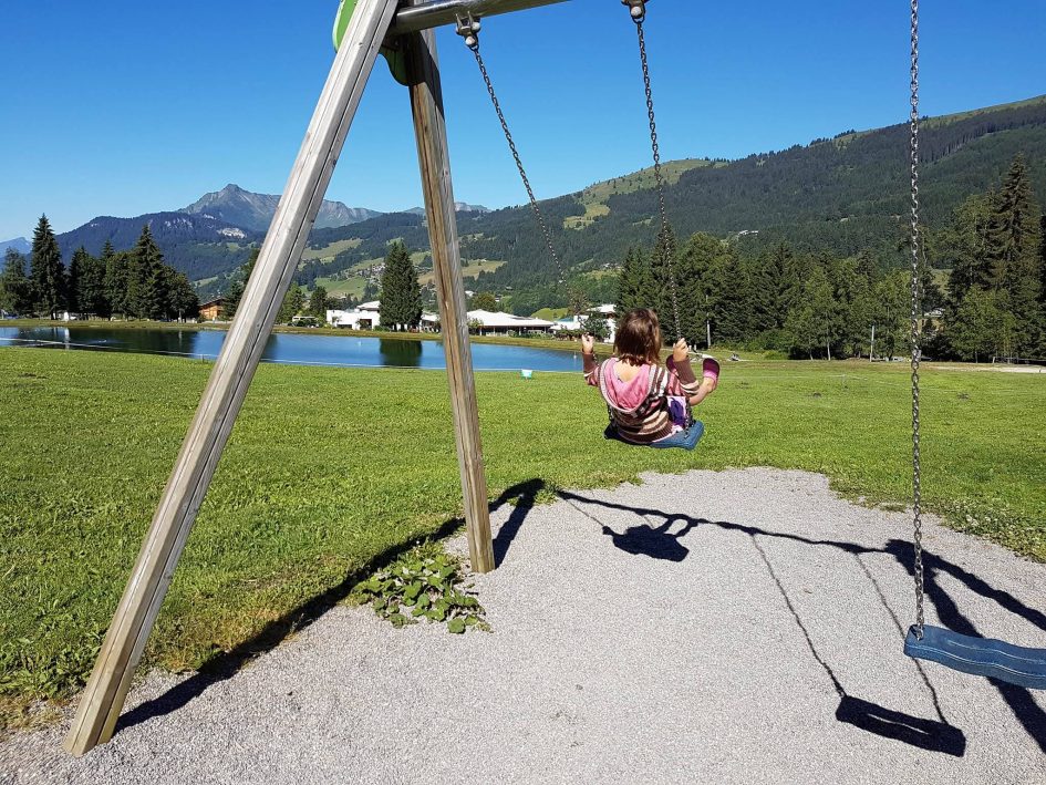 summer morzine lake