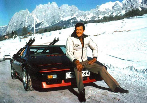 Of course, we all want to look like James Bond on snow