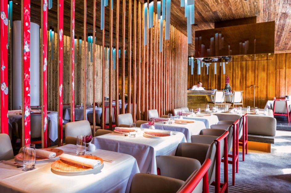 MEGU Restaurant in The Alpina Gstaad