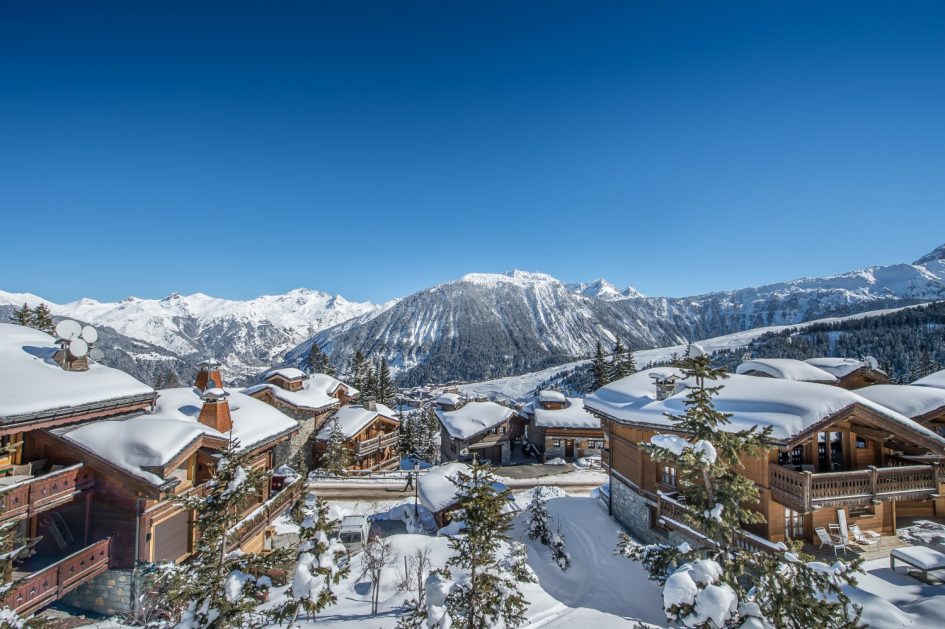 The View from Chalet La Grande Roche, Courchevel 1850