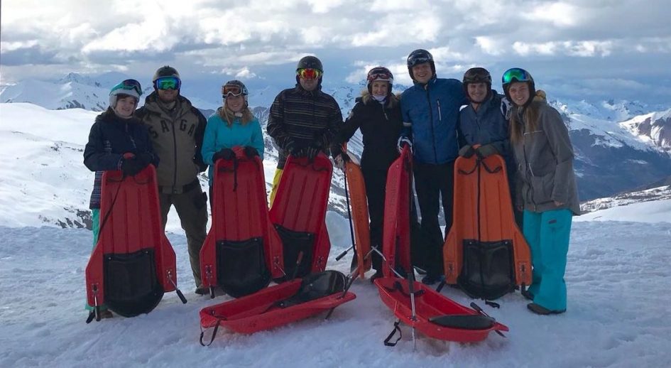 tobogganing Three Vallees, non-ski activities Three Valleys, tobogganing St Martin de Belleville, Roc n Bob Les Menuires