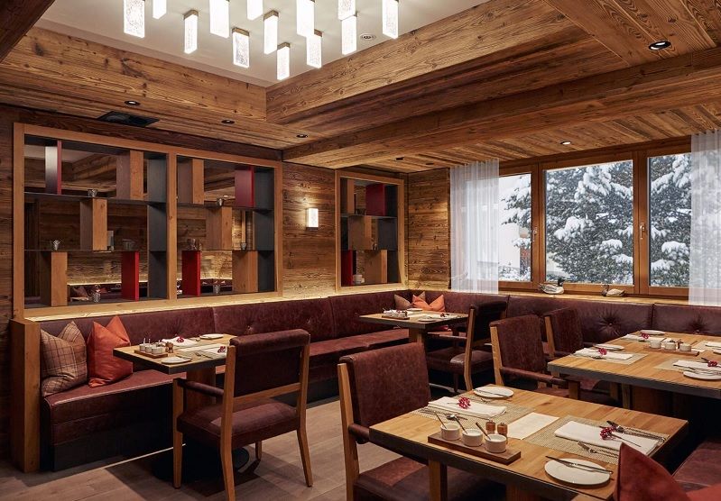 Dining on a skiing Holiday in Saas Fee