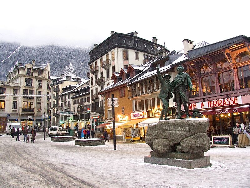 Apres ski in Chamonix