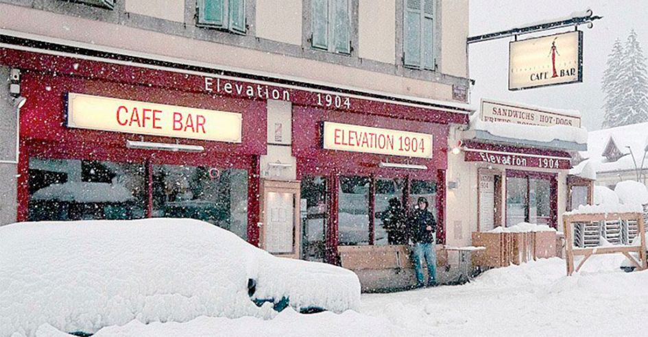 Apres Ski Bar in Chamonix - Elevation 1904 