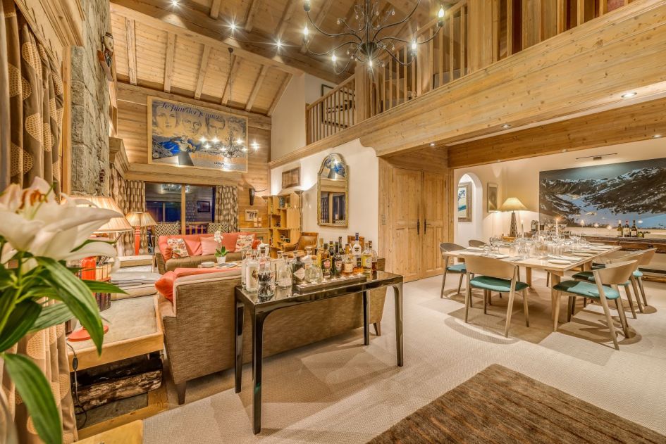 Most chic ski chalets