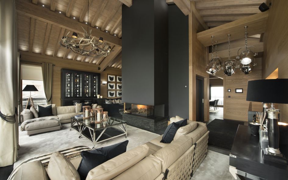 Most stylish ski chalets