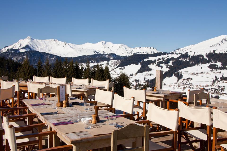 mountain restaurants, les gets, lunc stop 