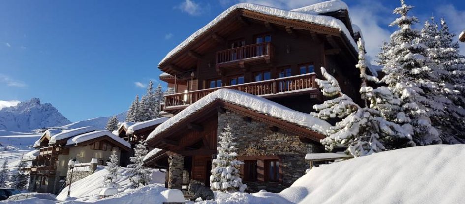 luxury catered chalet in Courchevel, Courchevel catered chalets, luxury ski chalet Courchevel
