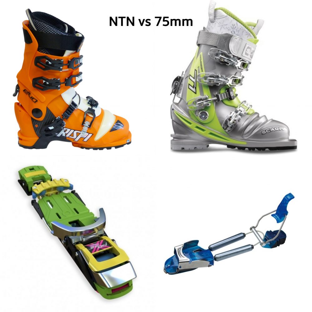 Introduction to Telemark Skiing Holidays in Europe. A Telemark Ski