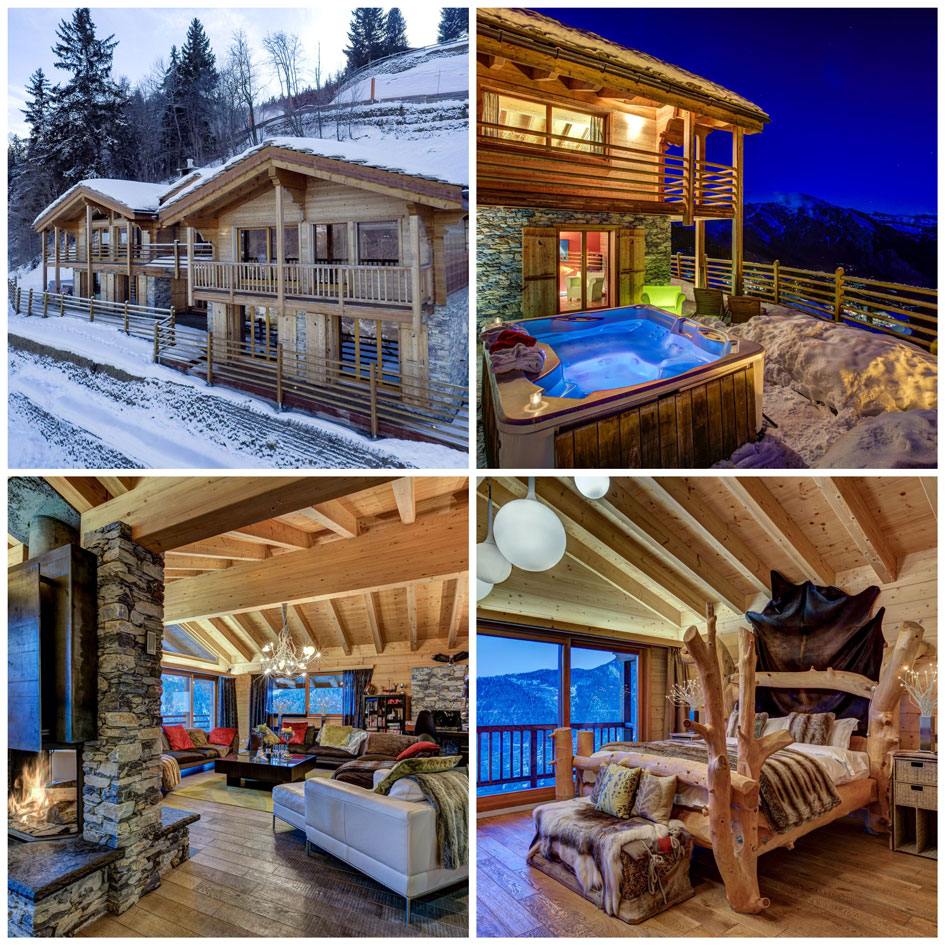 luxury chalet La Tzuomaz, ski holiday La Tzoumaz 