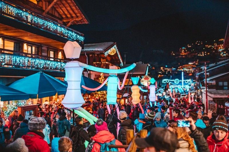 Christmas in Morzine, Morzine Festivities, Morzine Parade, Morzine in December, Morzine Christmas