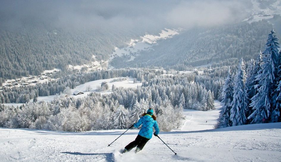 Morzine, Portes du Soleil, skier, snow, mountains, winter 