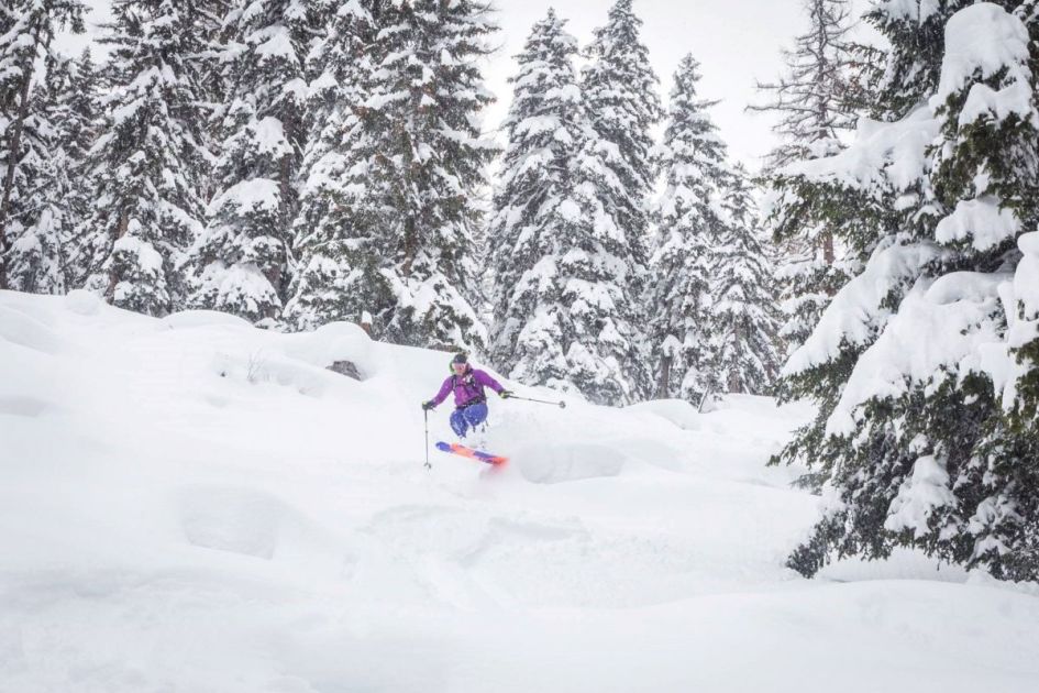 off-piste ski resort, off-piste skiing, luxury ski holiday, Sainte Foy
