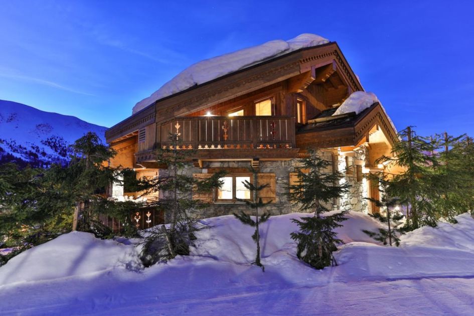 The luxury Chalet Trois Ours in Méribel.