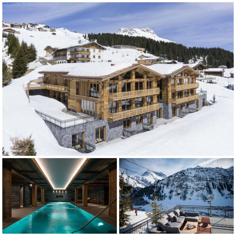 Arula Chalets, Arula Chalet 1, Arula Chalet 2, luxury chalets in Lech, luxury ski-in, ski-out chalet, ski-in, ski-out in Lech, Lech luxury ski chalets