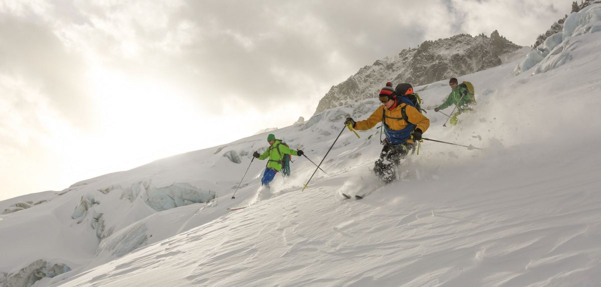 off-piste skiing, ski resorts, Chamonix, backcountry