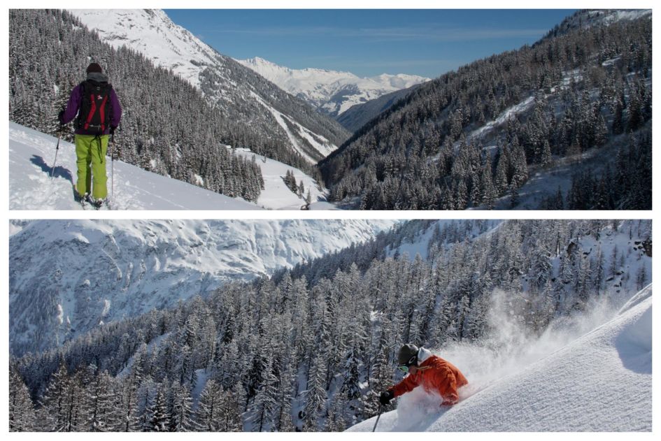 Sainte Foy Back Country Skiing. Image Credit: The Peak