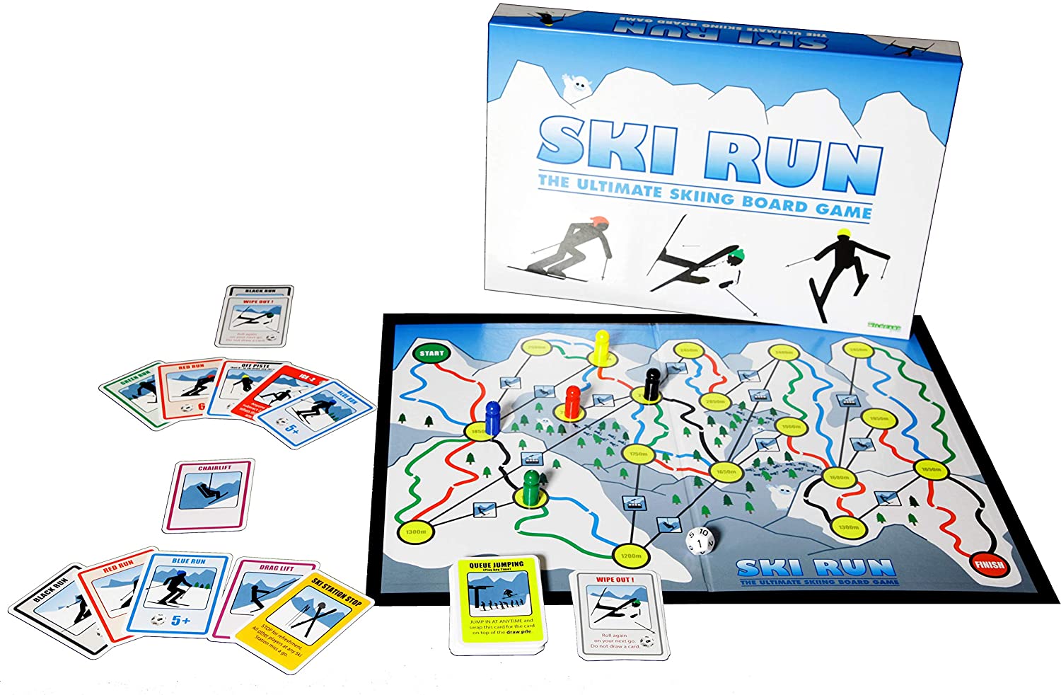 Ski Run Board Game