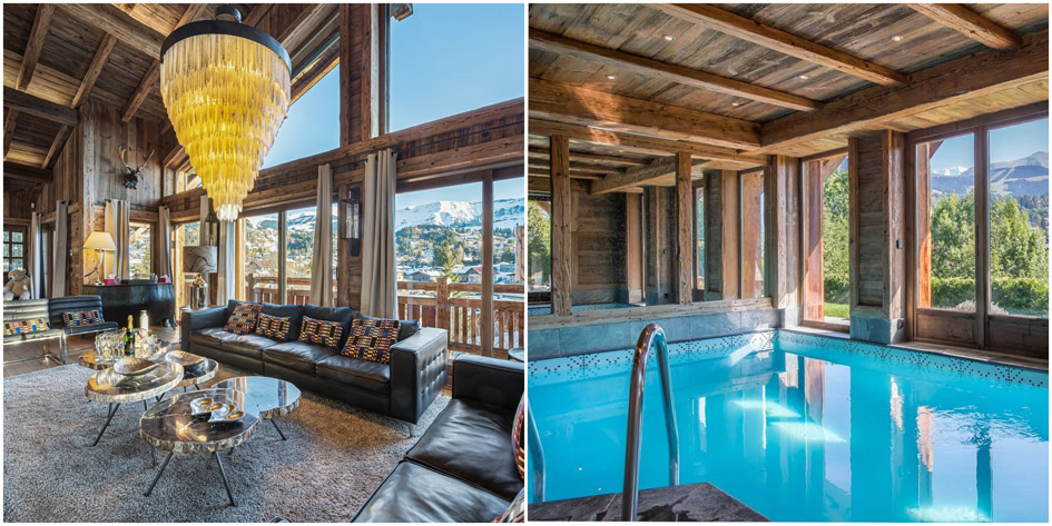 seasonal chalet rentals, luxury ski chalet Megeve, seasonal ski chalets Megeve 