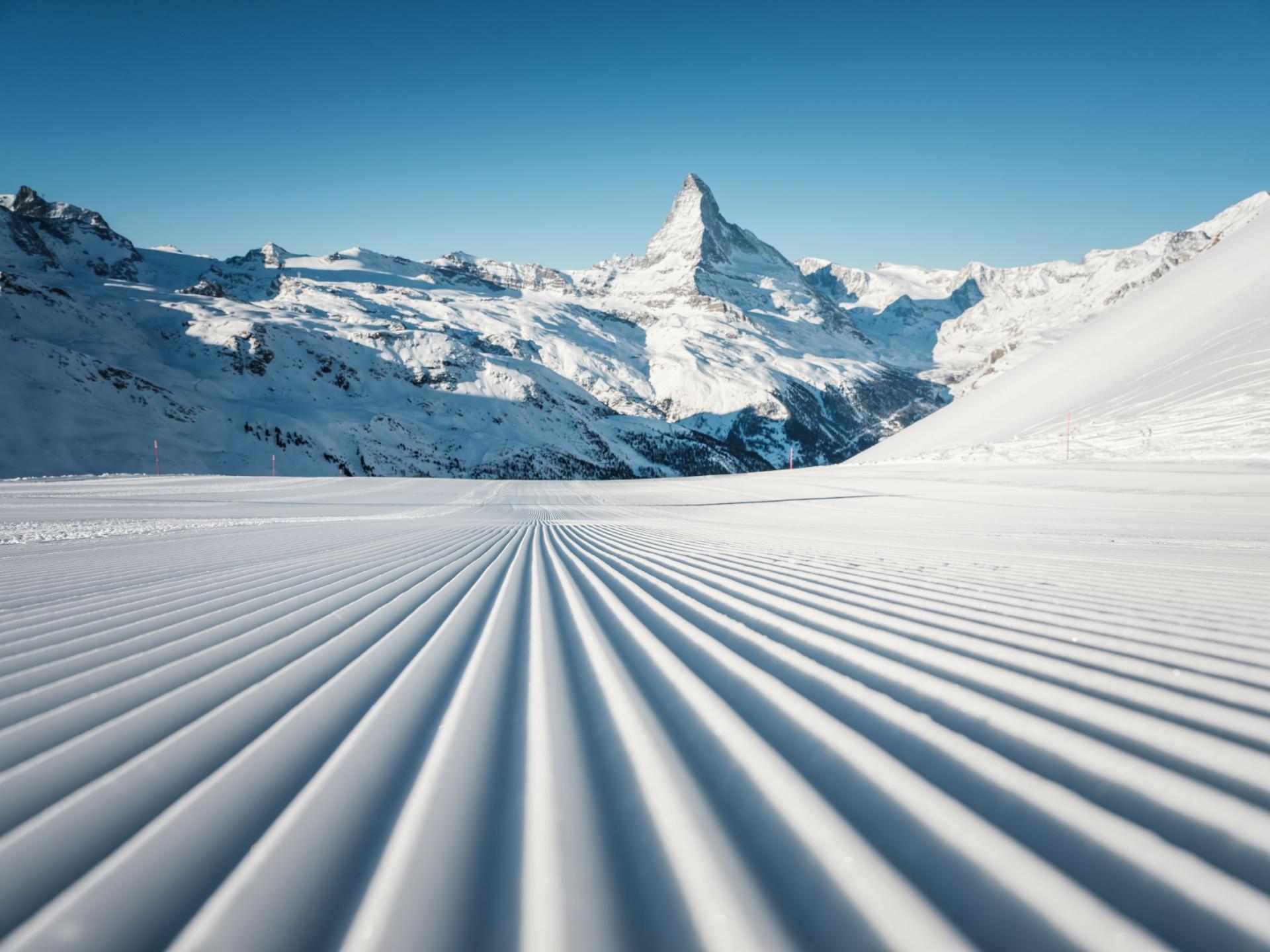 skiing in Zermatt, Matterhorn skiing, top ski runs in Zermatt