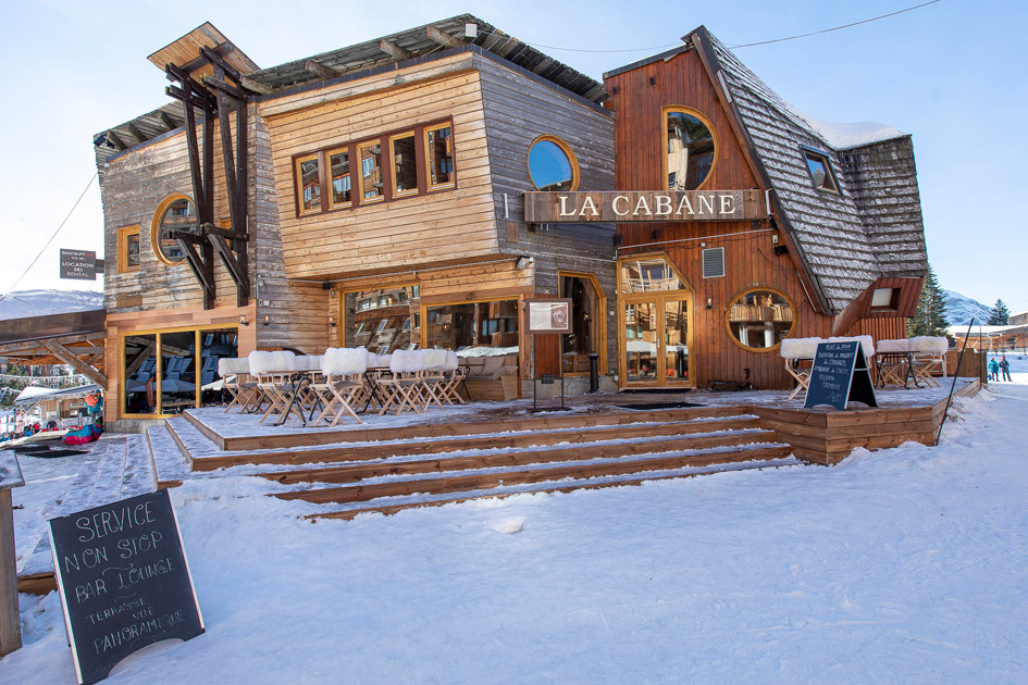 Restaurants in the Portes du Soleil, La Cabane, Restaurants in Avoriaz