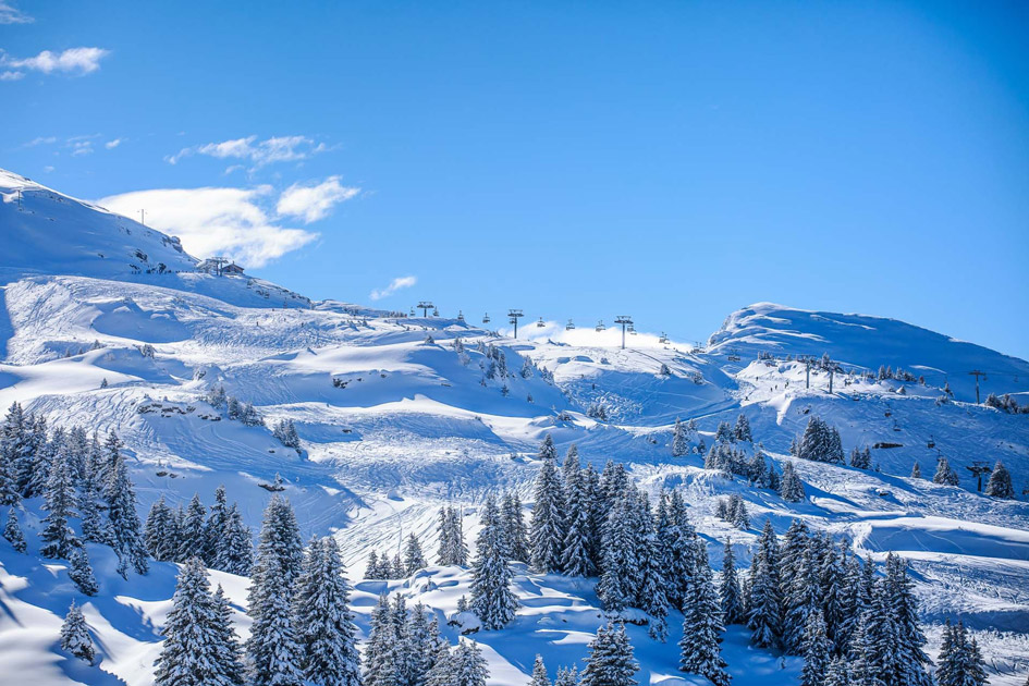 Portes du Soleil Ski Area.