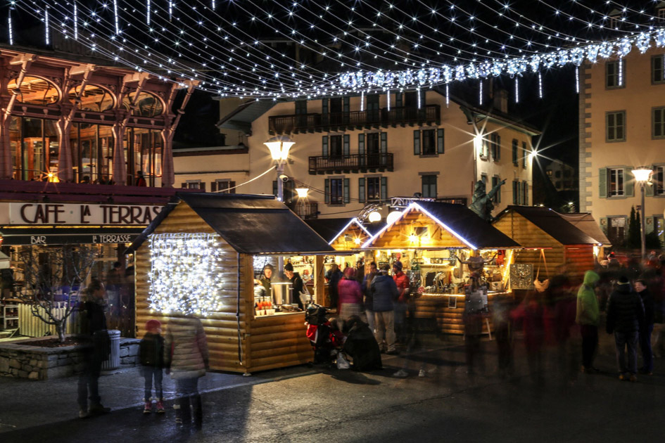 Vacances au Ski de Luxe Chamonix. Luxe Chamonix de Nuit