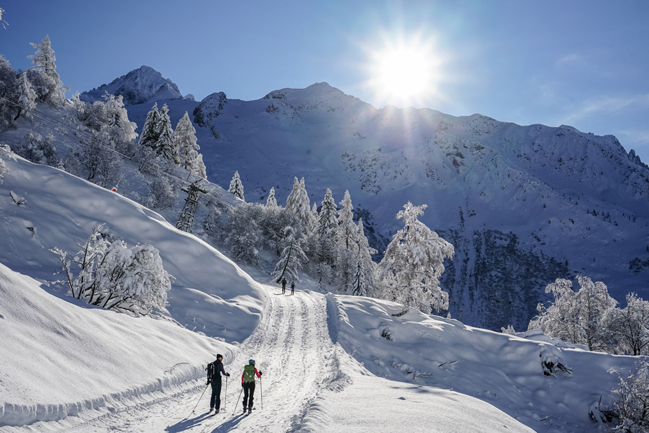 Ski de Randonnee à Chamonix, activités de montagne