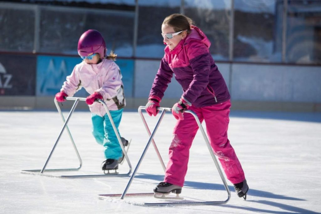Glice Rink, Nendaz. Credit: Nendaz Tourisme ice rink Nendaz, ice skating Nendaz,