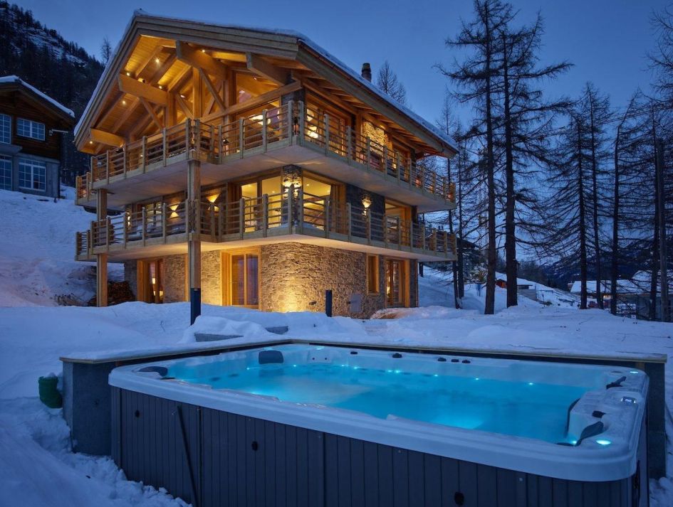 luxury chalet Saas Fee, Saas Fee ski holiday, mountain lodge Switzerland, chalets Switzerland 