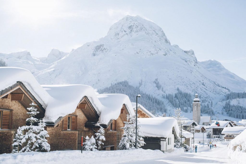 Lech ski village, Lech ski resort 