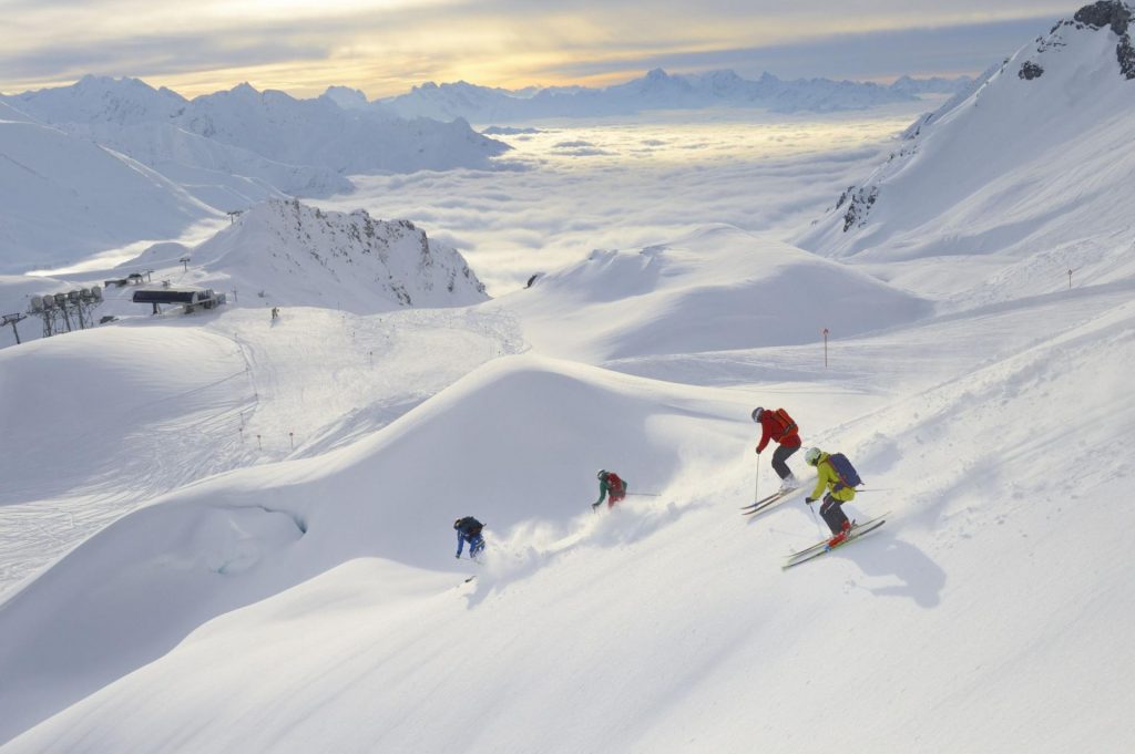 St Anton off piste, St Anton Back country