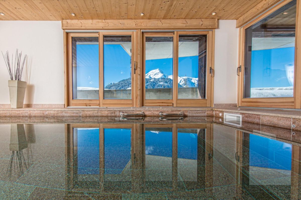 ski chalets with a pool Portes du Soleil, Chatel ski chalets with a pool, luxury chalet with a pool Chatel, Chatel ski holiday