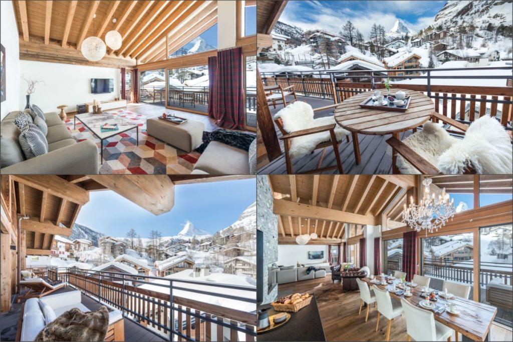 Top 10 Catered Chalets in Zermatt with Matterhorn Views