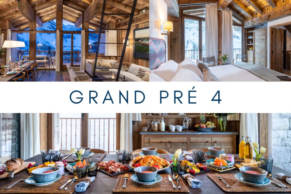 Grand Pre 4, Grand Pre 4 bed and breakfast, luxury bed and breakfast ski chalets in Val d'Isere, bed and breakfast ski holidays, bed and breakfast accommodation in the Alps