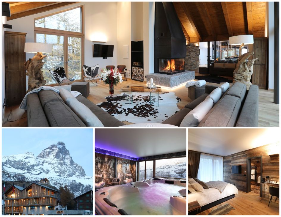 luxury chalets in Cervinia, Cervinia luxury chalets 