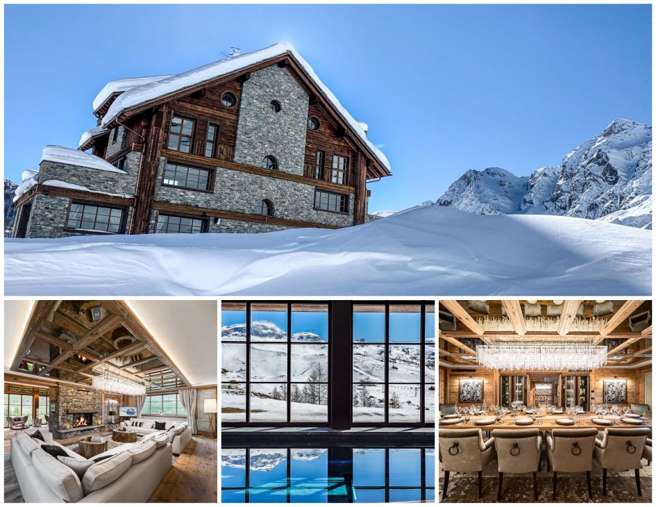 luxury chalet in Cervinia, Cervinia luxury chalet, catered chalet Cervinia