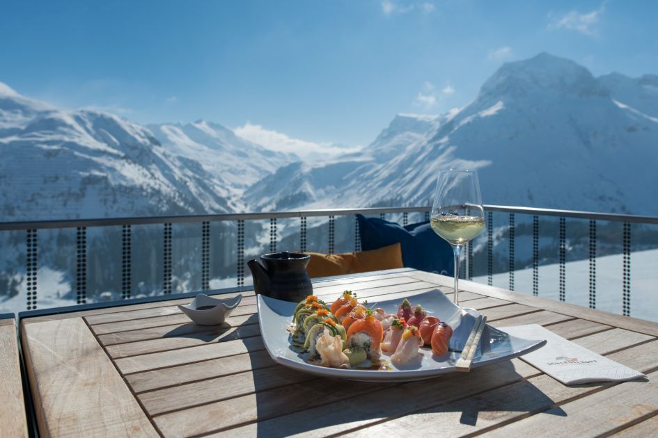 Schlegelkopf Schlegelkopf, lunch in Lech, Lech lunch stop, places to eat in Lech for lunch