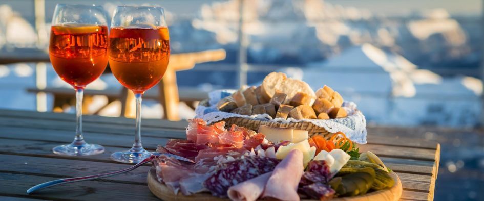 Charcuterie in Cortina. Credit: Cortina Delicious restaurants in Cortina, where to eat in Cortina
