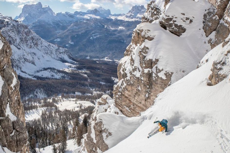 Ski mountaineering and freeriding in Cortina