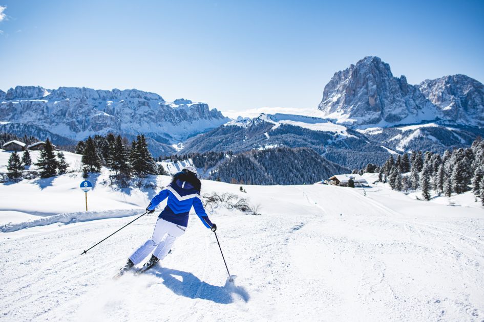 Skiing in Selva Val Gardena, skiing in Selva Wolkenstein, luxury ski holidays in Italy