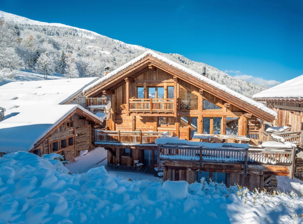 corporate ski chalet in Meribel, Meribel luxury ski chalet, luxury chalet in Meribel