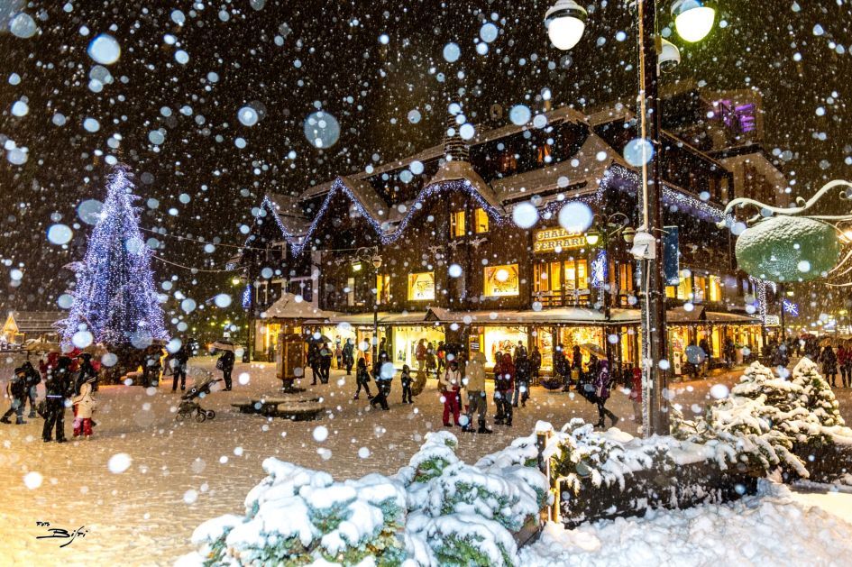 Madonna di Campiglio ski resort centre