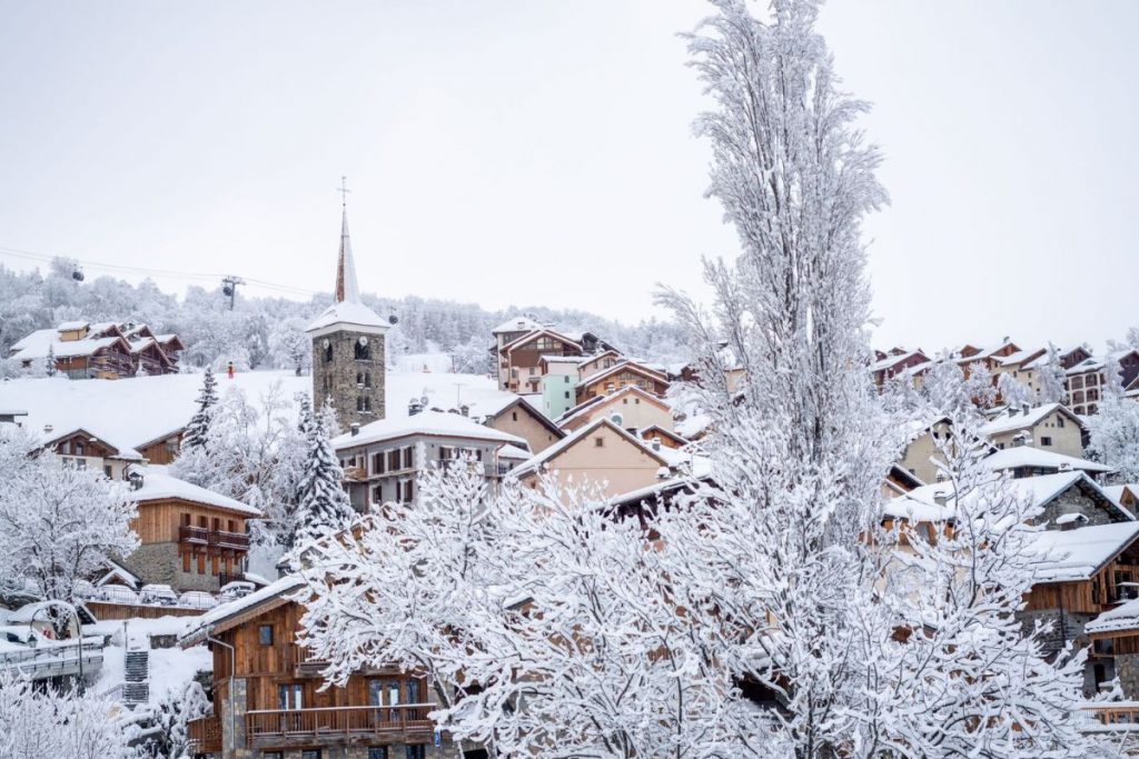 St Martin de Belleville. Credit: Vincent Lottenberg St Martin de Belleville, Three Valleys ski holidays at New Year