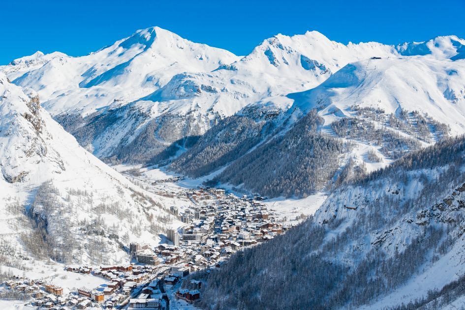 Val d'Isère ski resort. Credit: Office du Tourisme Val d'Isère Val d'Isère ski resort, ski holiday Val d'Isère