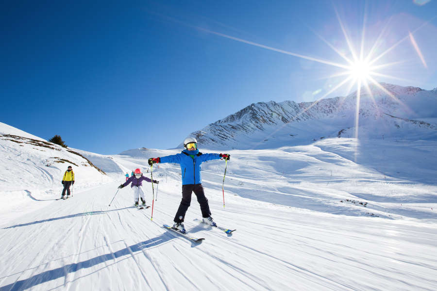 Skiing in Le Tour Beginner Skiing In Chamonix